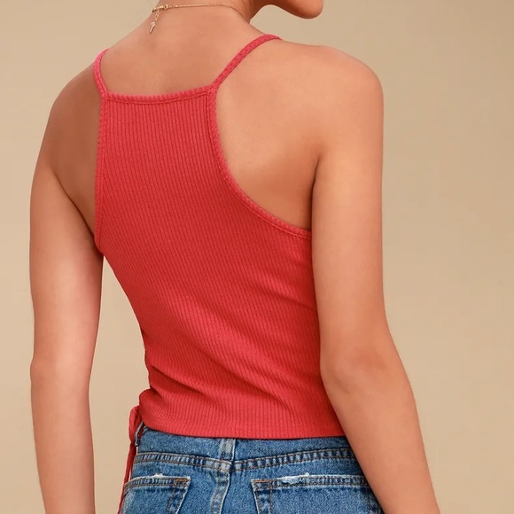 Project Social T Lace Up Tank - Picture 2 of 3